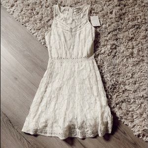 Little white lace dress